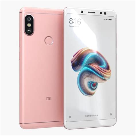 Xiaomi Redmi Note 5 Pro 3d Models For Download Turbosquid