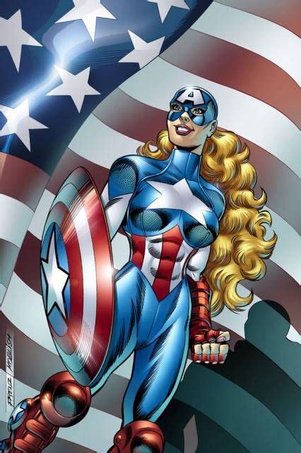 Amercan Flag Themed And Patriotic Heroes Marvel Heroes Captain