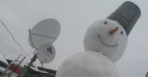 Наконец липкий снег | Пикабу