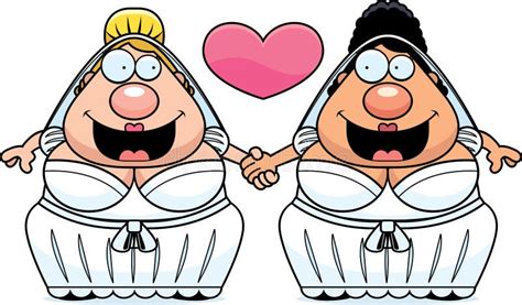 Cartoon Gay Marriage Stock Vector Illustration Of Clip 51085693