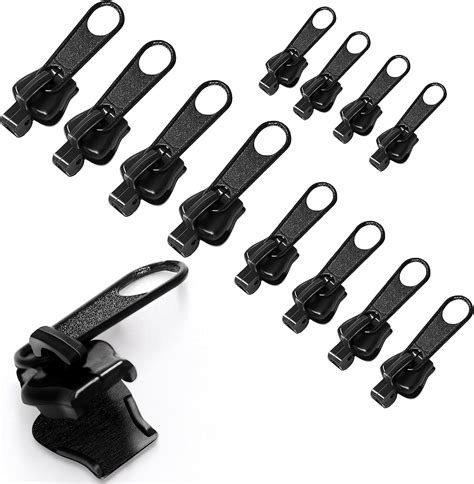 12Pcs Fix Zip Puller Zip Slider Replacement Zip Fix 3 Sizes Fix A