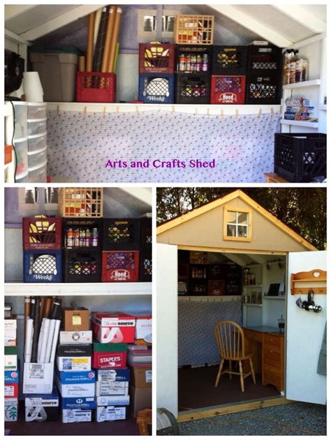 Craft Shed Organization Ideas