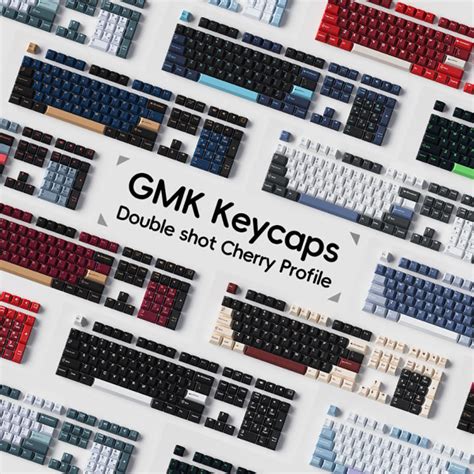 GMKFans GMK Keycap Double Shot PBT ISO Keycaps Cherry Profile For