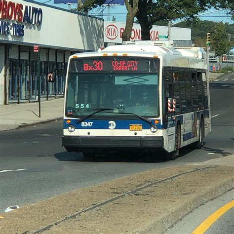 Nyc Mta Nova Lfs Bus City New York City