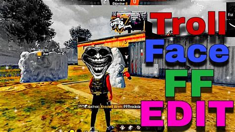 Troll Face 😈😈😈 Ff Edit 🗿🗿🗿 Viral Viralvideo Trendingshorts Trend