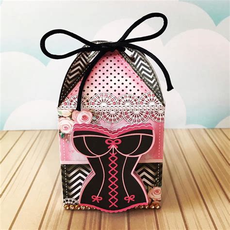 Caixinha Para Festa Tema Ch De Lingerie Elo