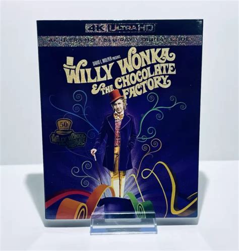 WILLY WONKA The Chocolate Factory 4K Blu Ray Region Free NEW 30