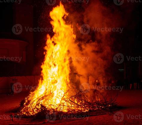 Explosion that caused a fire 16273448 Stock Photo at Vecteezy