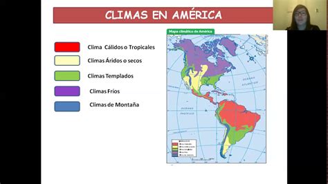 Climas Y Paisajes De América 4° Básico Youtube