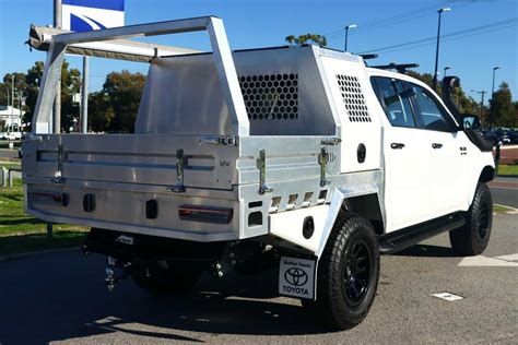 SOLD 2022 Toyota Hilux SR Double Cab In White Used Ute Wangara WA