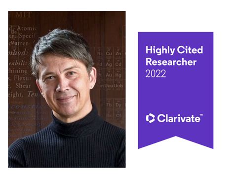 Professor Ceder Listed As One Of Clarivates Highly Cited Researchers