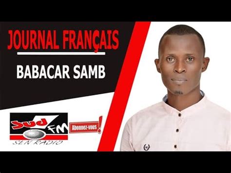 Sud Fm Direct Journal Francais H Du Juin Youtube