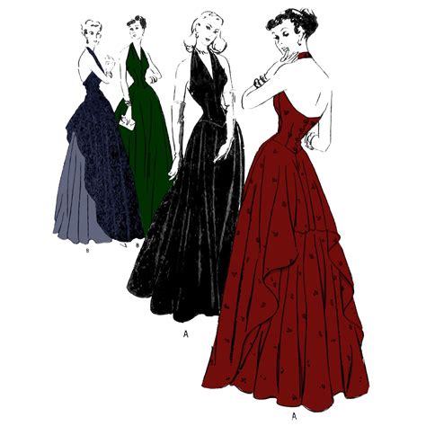 40s Style Evening Dresses