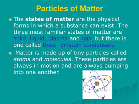 Ppt Particles Of Matter Powerpoint Presentation Free Download Id 976994