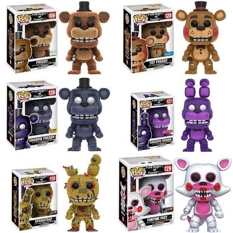 Funko Pop Five Nights At Freddys Vinyl Figures Freddy Toys Five