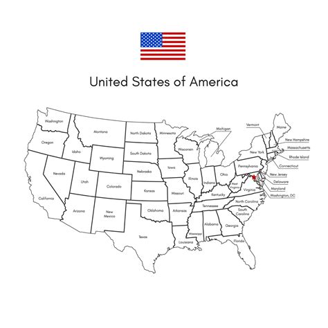 United States Blank Map World Map Label, America Map,, 57% OFF