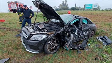 Accidente Fatal En La Autov A Un Auto Cruz De Carril Y Choc De