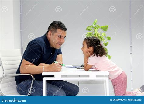 3 Year Old Brunette Curly Haired Latin Girl Draws As Therapy For Her Autism And ADHD With