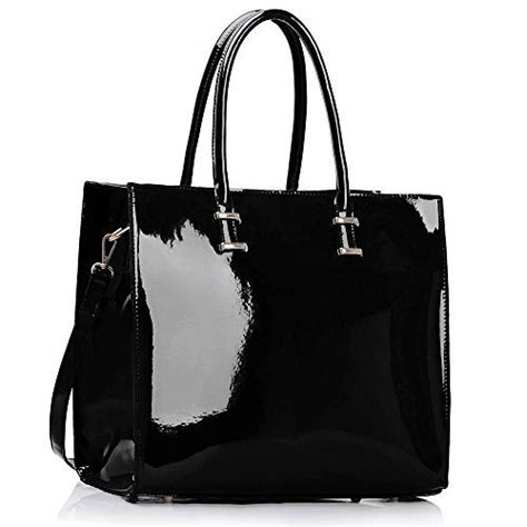 Black Patent Leather Purse For Sale Iucn Water