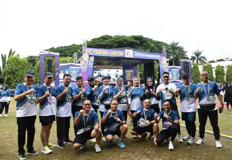 Sekwan Ikuti Lampung Half Marathon 2024 Senator