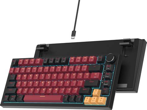 Amazon Ussixchare Gasket Mount Mechanical Keyboard Wired Custom Hot Swappable Rgb