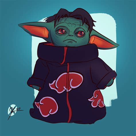 Baby Yoda Uchiha By York V Sydow Rnaruto