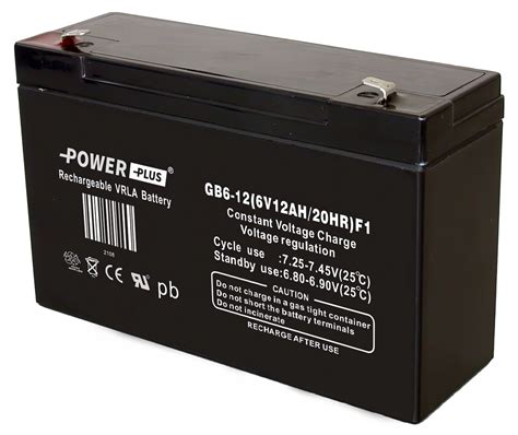 Power Plus Agm Batteri V Ah Voltpower