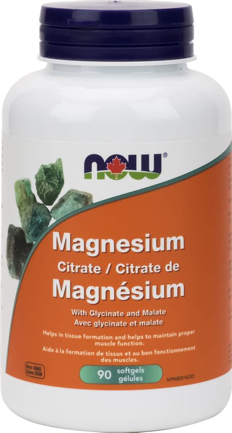 NOW Foods Magnesium Citrate BuyWell Canada S Online Vitamin