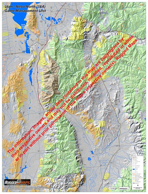 Utah Hunting Units Map Utah 17A Heber Wmu