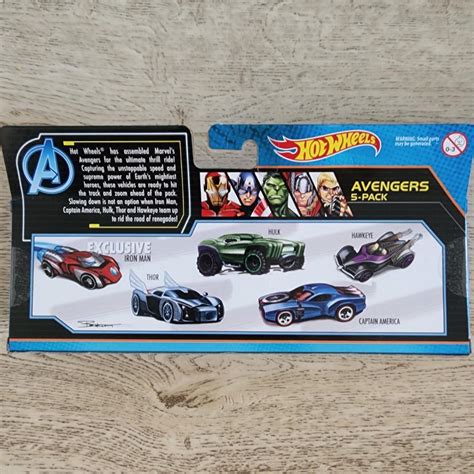 Hot Wheels Avengers Set Hobbies Toys Toys Games On Carousell