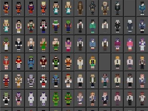 Anime & Manga Skin Pack Skins Minecraft Bedrock