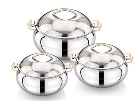 Premium Stainless Steel Hot Pot At Rs Set Stainless Steel Hot Pot In New Delhi Id