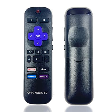 Ceybo Ergonomic Remote Control For Onn Roku Tv With Netflix Paramount