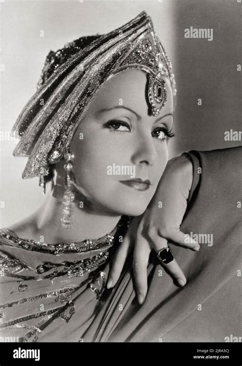 Portrait Of Greta Garbo Greta Garbo For The 1931 Film Mata Hari