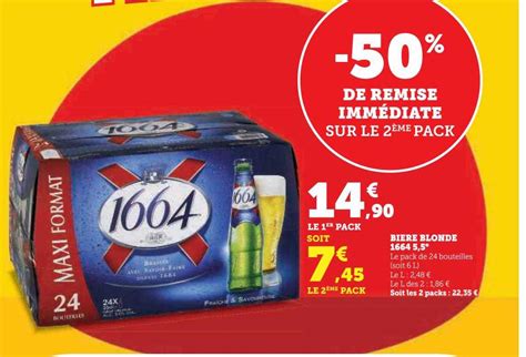 Promo Bi Re Blonde Chez Hyper U Icatalogue Fr