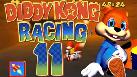 Let S Play Diddy Kong Racing 100 Part 11 Hovercraft Orgie YouTube