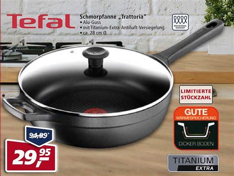 Tefal Schmorpfanne „trattoria” Angebot bei Real - 1Prospekte.de