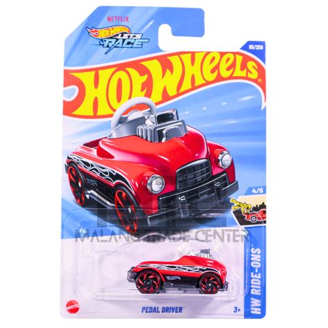 Jual Hot Wheels Pedal Driver Treasure Hunt Merah D Shopee Indonesia