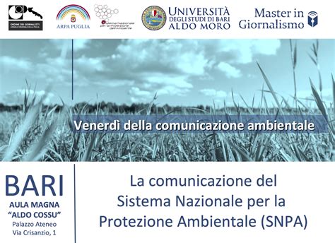 La Comunicazione Del Sistema Nazionale Per La Protezione Dell Ambiente