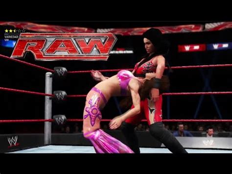 Melina Vs Mickie James Beth Phoenix At Ringside WWE RAW YouTube