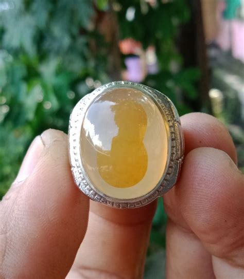 Batu Akik Cempaka Angka Natural Antik Real Picture Stok Lazada