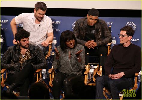 Viola Davis & 'HTGAWM' Cast Mates Promote Final Season at PaleyLive ...