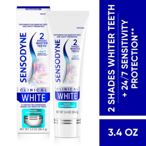 Sensodyne Clinical White Toothpaste For Sensitive Teeth Enamel