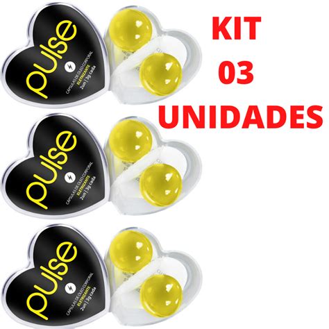 Kit Bolinha Vaginal E Anal Pulse Eletrizante Dupla Sexy Fantasy Sex Shop Loja Pimenta