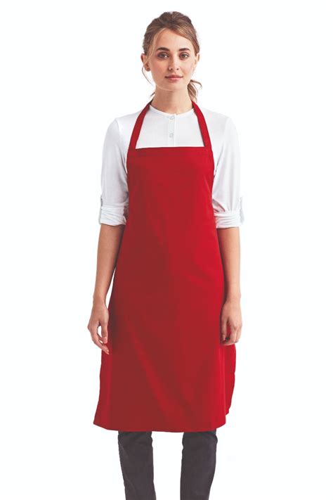 Organic Cotton Bib Apron No Pockets Apronwarehouse