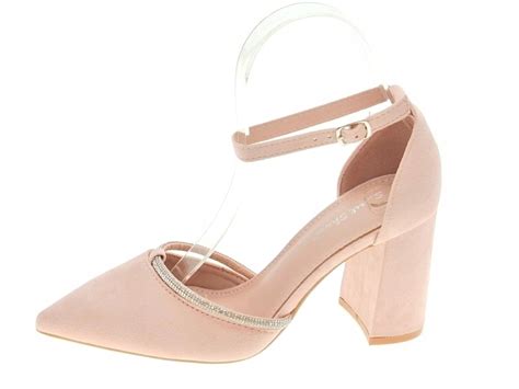 Eleganckie Zamszowe Sanda Y Z Cekinami Nude R Cena Opinie