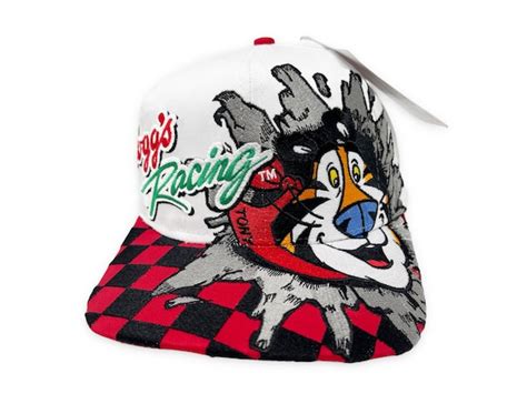 Vintage Tony The Tiger Hat S Kellogg S Racing Nasca Gem