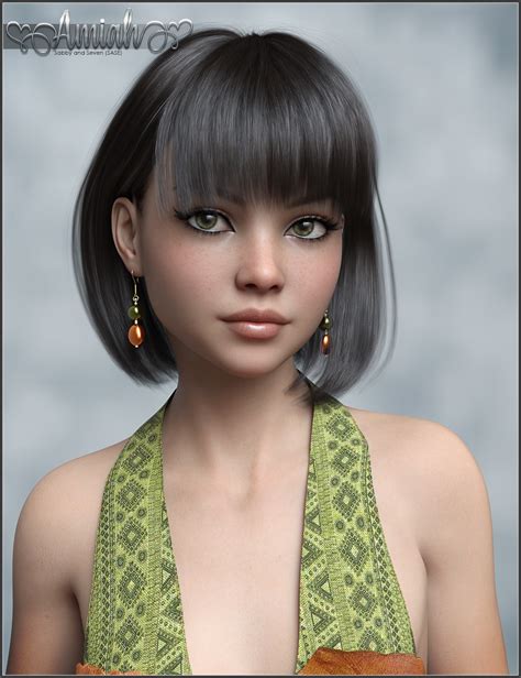 Sase Amiah For Genesis 8 3d Figure Assets Sabby