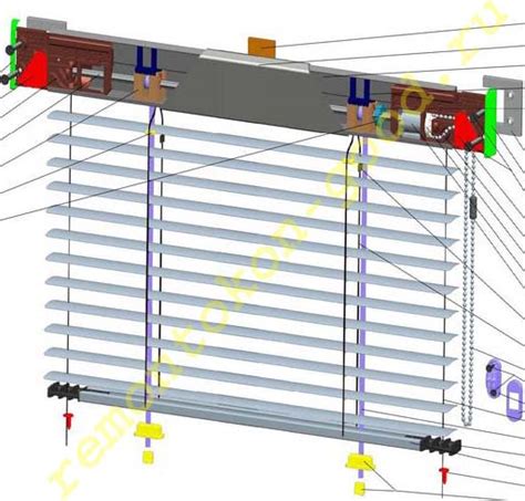 Комплектующие, запчасти для жалюзи Изолайт(Isolite) и Изотра