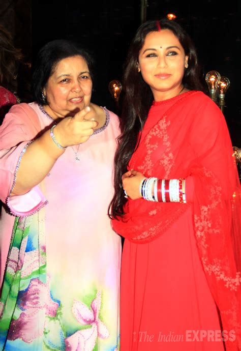 Rani Mukerji S First Outing Post Wedding With Mom In - Rani Mukherjee ...